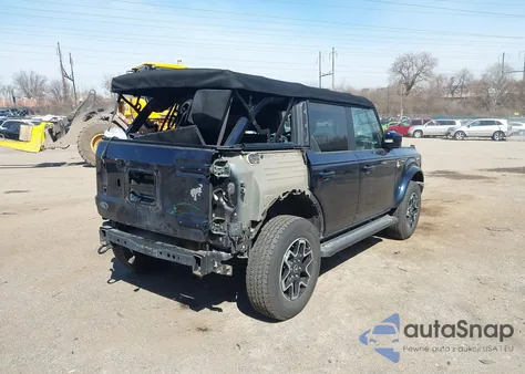 2021 Ford Bronco Outer Banks z USA, uszkodzony, nr VIN 1FMDE5BH1MLA88205